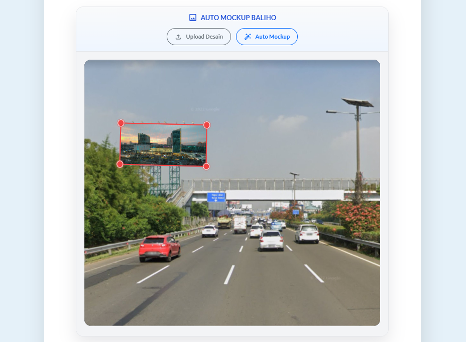 Automated OOH Mockup Generator with Computer Vision Slide