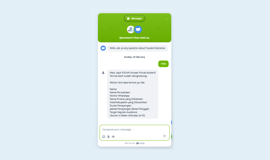 Chatbot Livechat & Whatsapp Slide